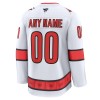 Dresovi Carolina Hurricanes 2024-25 Fanatics Premium Custom Gostujući Bijela - Muške